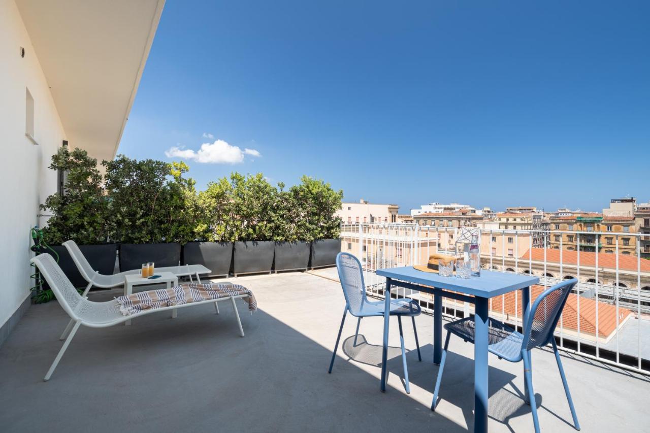 Suite Al Centro Di Palermo Con Terrazza Privata Buitenkant foto